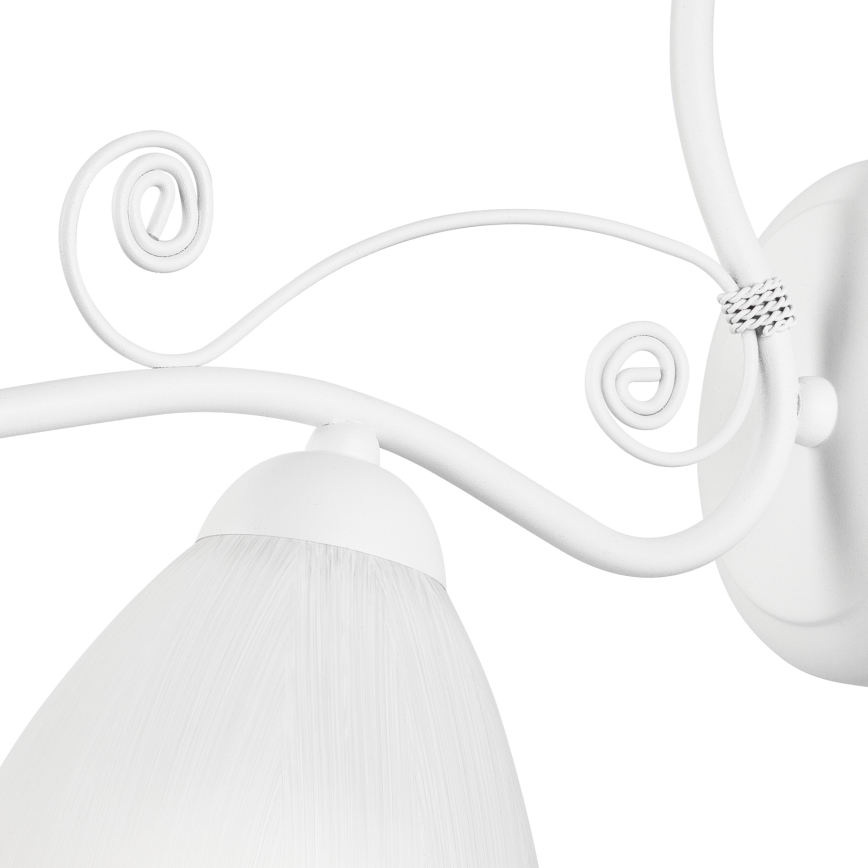 Candeeiro de parede RETRO II 1xE27/60W/230V branco