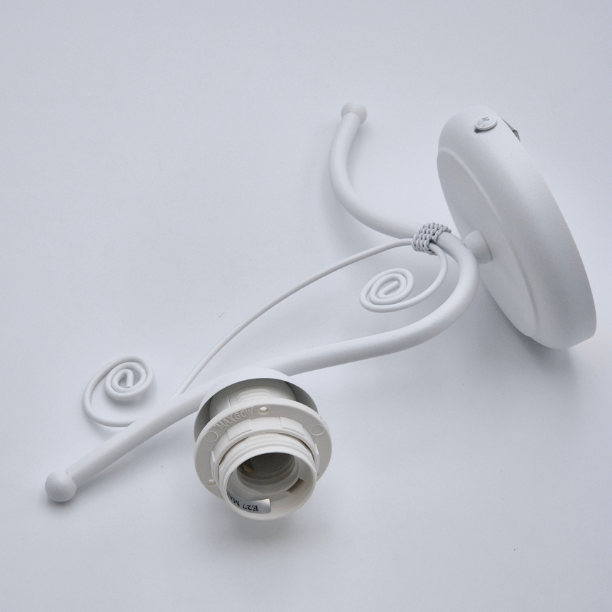 Candeeiro de parede RETRO II 1xE27/60W/230V branco