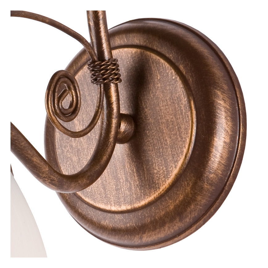 Candeeiro de parede RETRO II 1xE27/60W/230V bronze pátina