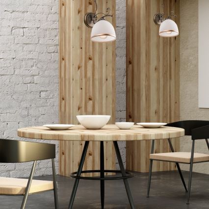 Candeeiro de parede RETRO II 1xE27/60W/230V dourado pátina