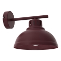 Candeeiro de parede SVEN 1xE27/15W/230V bordô