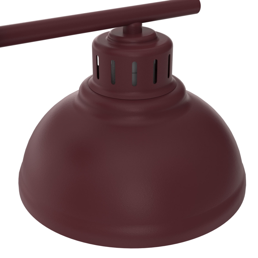 Candeeiro de parede SVEN 1xE27/15W/230V bordô