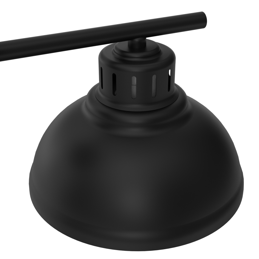 Candeeiro de parede SVEN 1xE27/15W/230V preto/dourado