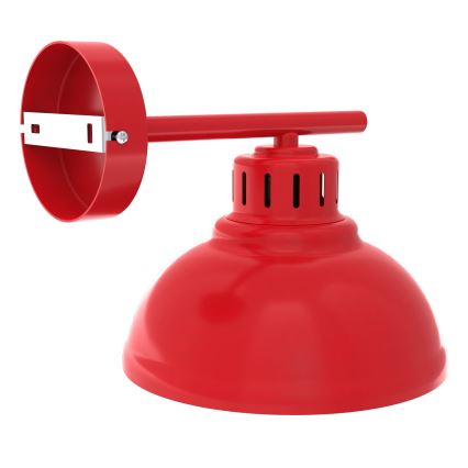 Candeeiro de parede SVEN 1xE27/15W/230V vermelho