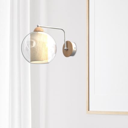 Candeeiro de parede TELA 1xE27/60W/230V