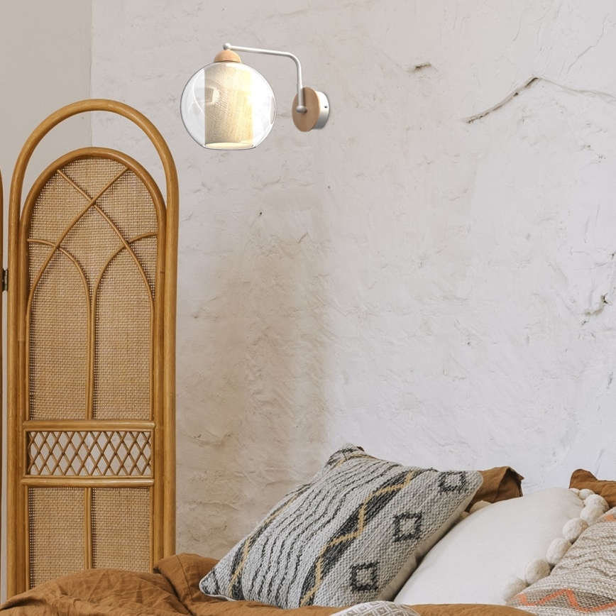 Candeeiro de parede TELA 1xE27/60W/230V