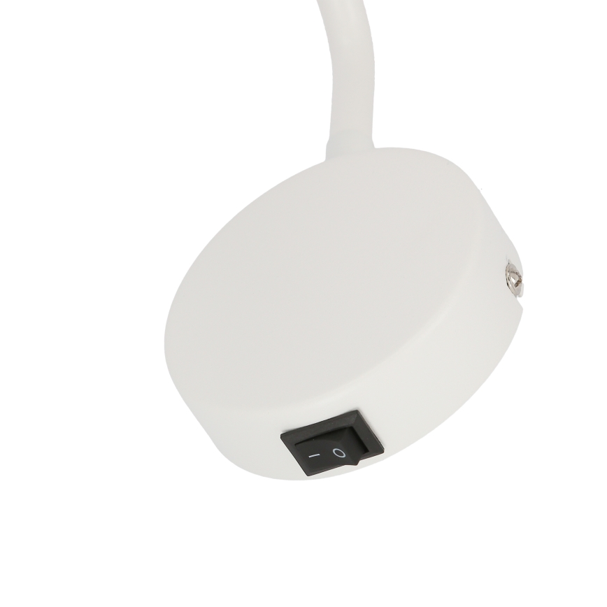 Candeeiro de parede TINA 1xGU10/15W/230V branco
