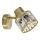 Candeeiro de parede ZAHARA 1xE27/10W/230V dourado