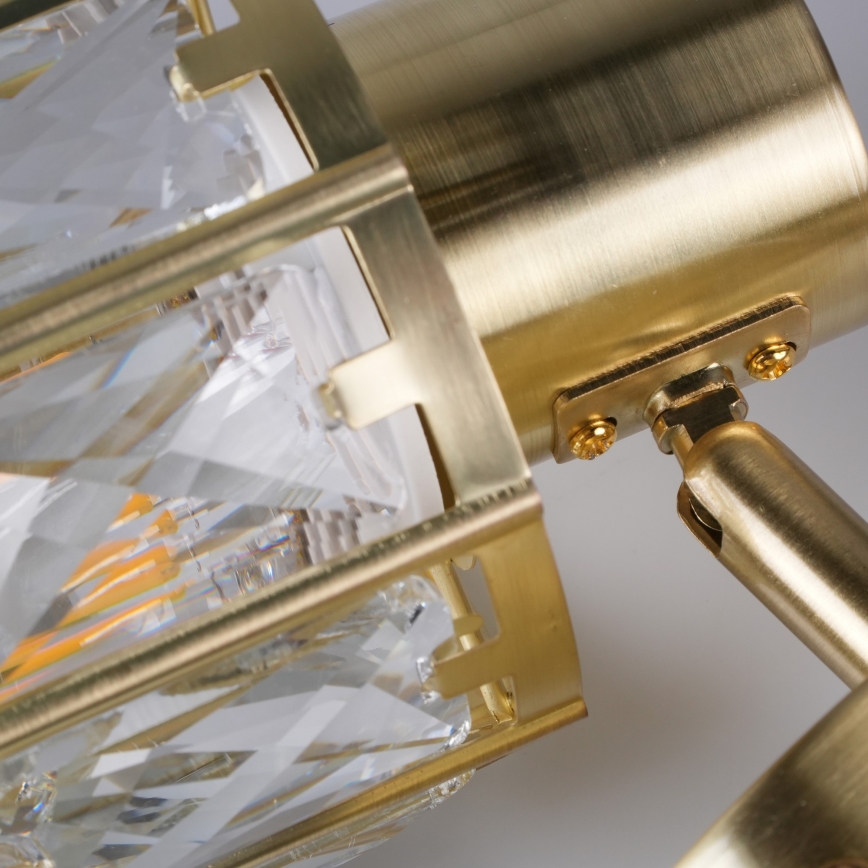 Candeeiro de parede ZAHARA 1xE27/10W/230V dourado