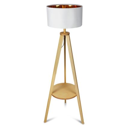 Candeeiro de pé 1xE27/40W/230V branco