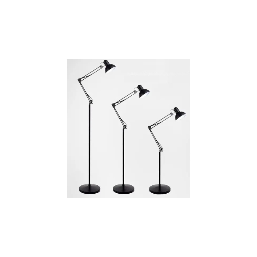 Candeeiro de pé 1xE27/40W/230V preto