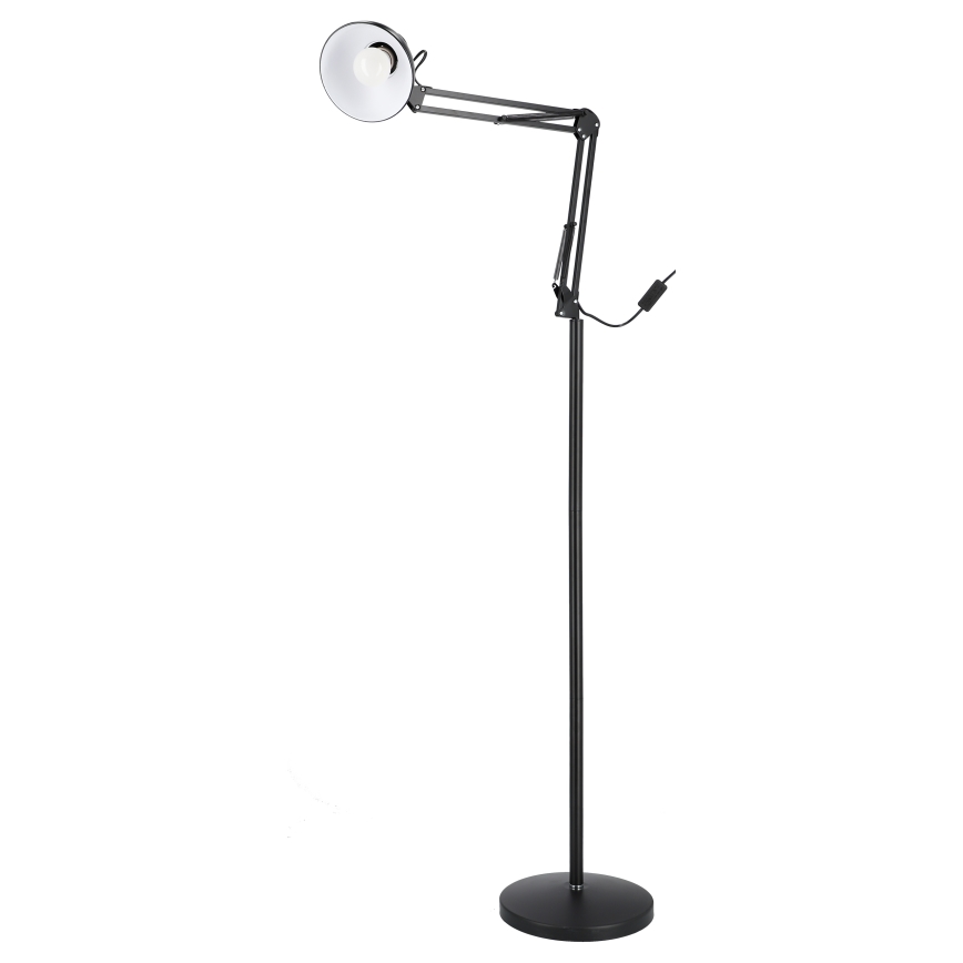 Candeeiro de pé 1xE27/40W/230V preto