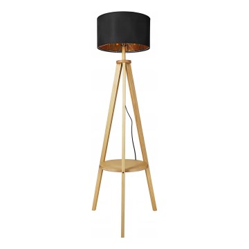 Candeeiro de pé 1xE27/40W/230V preto