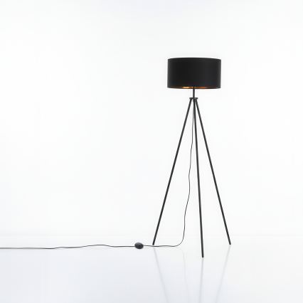 Candeeiro de pé 1xE27/40W/230V preto