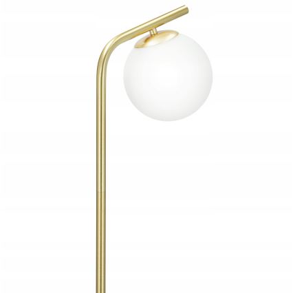 Candeeiro de pé 1xG9/40W/230V dourado/branco