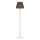 Candeeiro de pé ARDEN 1xE27/15W/230V bege/castanho