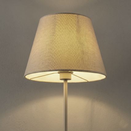 Candeeiro de pé ARDEN 1xE27/15W/230V bege