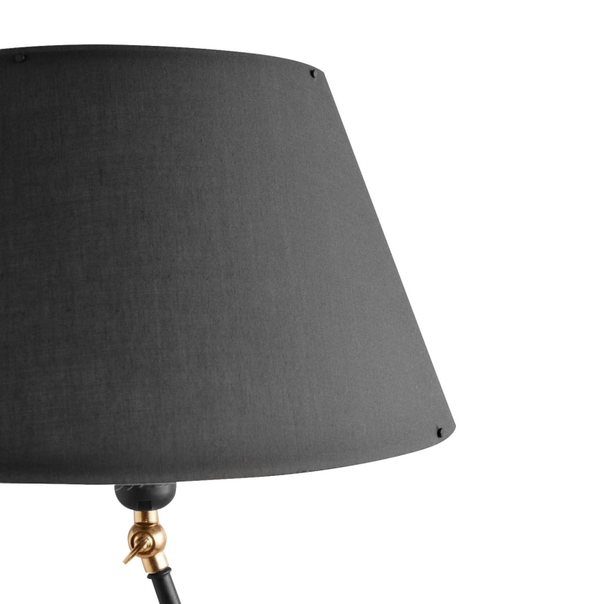 Candeeiro de pé AYD 1xE27/40W/230V preto