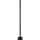 Candeeiro de pé BERNADETTA LED/28W/230V 4000K preto