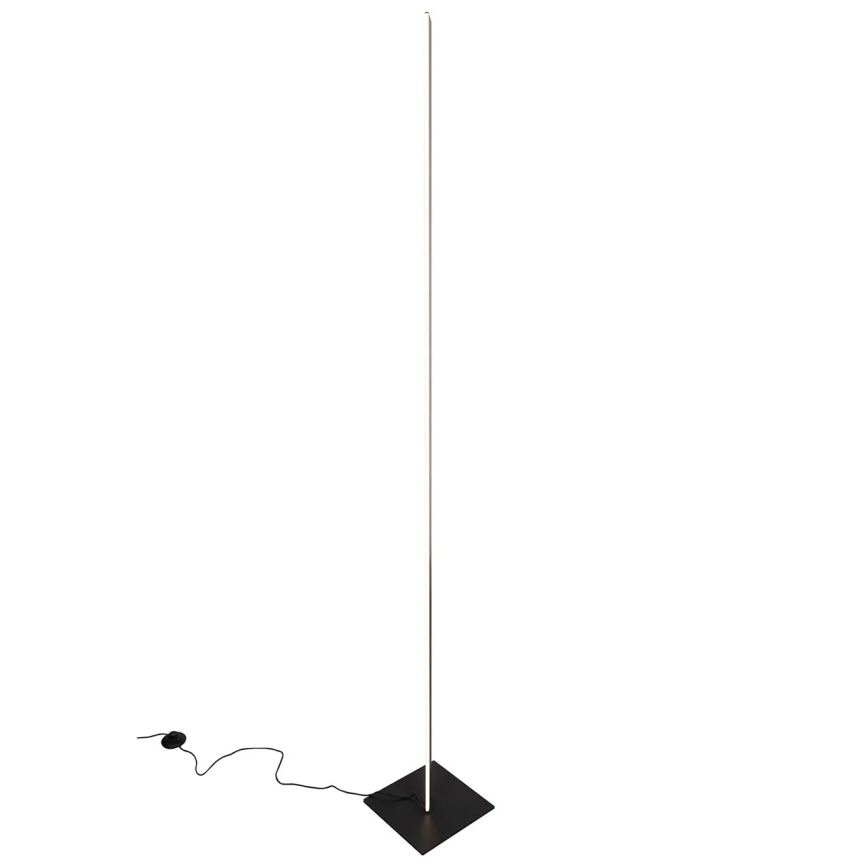 Candeeiro de pé BERNADETTA LED/28W/230V 4000K preto