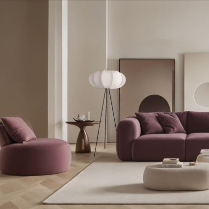 Candeeiro de pé CAFEE 1xE27/40W/230V branco/preto