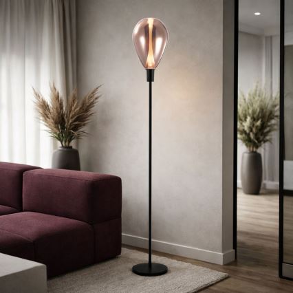 Candeeiro de pé DENSO 1xG9/5W/230V cobre/preto