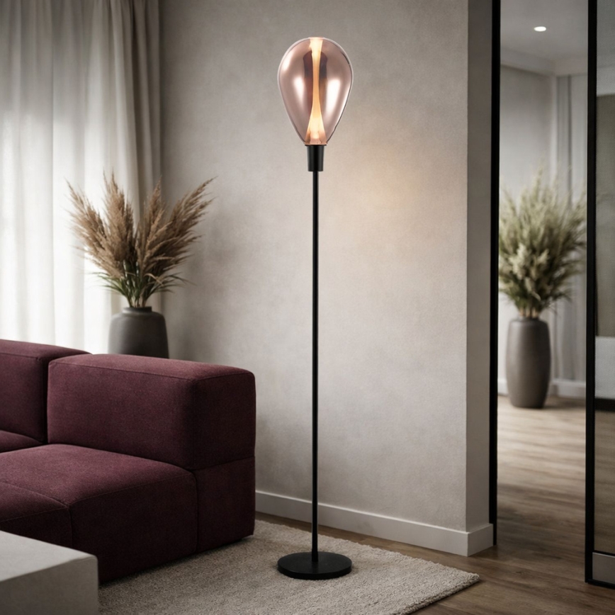 Candeeiro de pé DENSO 1xG9/5W/230V cobre/preto