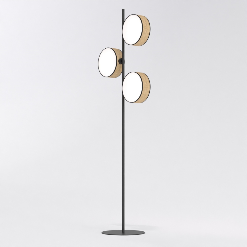 Candeeiro de pé DRUMZ 3xE14/10W/230V bege