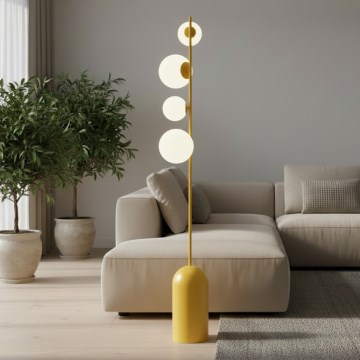 Candeeiro de pé ETNO 4xG9/8W/230V laranja