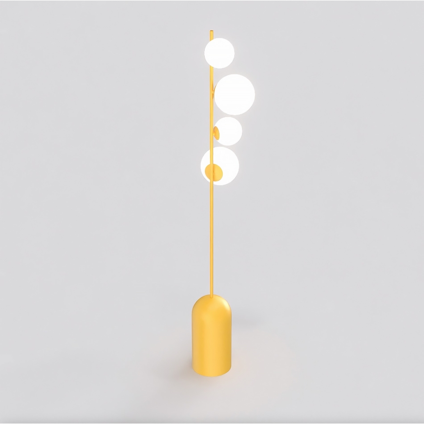 Candeeiro de pé ETNO 4xG9/8W/230V laranja