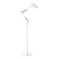 Candeeiro de pé flexível AURIQ 1xE27/60W/230V 184 cm branco
