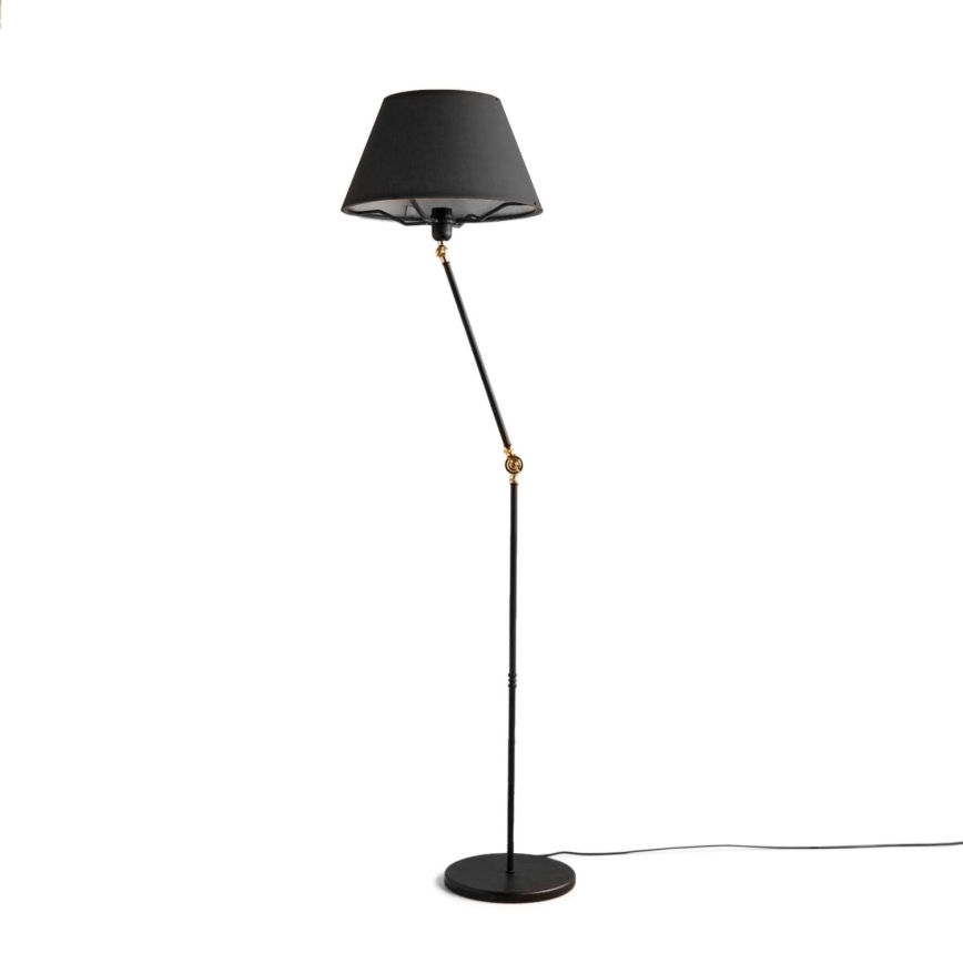 Candeeiro de pé flexível AYD 1xE27/40W/230V preto