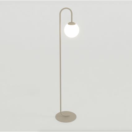 Candeeiro de pé FLOR 1xE14/10W/230V bege