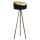 Candeeiro de pé GALAXY 1xE27/60W/230V preto/wengué