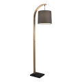 Candeeiro de pé HANA 1xE27/40W/230V castanho