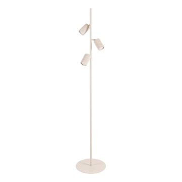 Candeeiro de pé KARBON 3xGU10/10W/230V creme