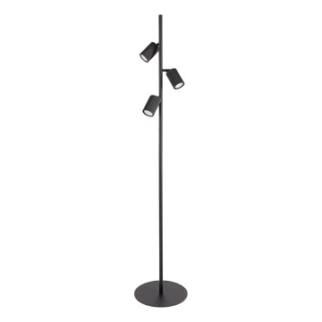 Candeeiro de pé KARBON 3xGU10/10W/230V preto