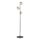 Candeeiro de pé LAVA 3xG9/8W/230V bronze/bege fumê