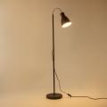 Candeeiro de pé LED 1xE27/7W/230V preto