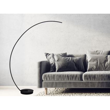 Candeeiro de pé LED dimerizável LED/28W/230V 3000-6500K + controlo remoto