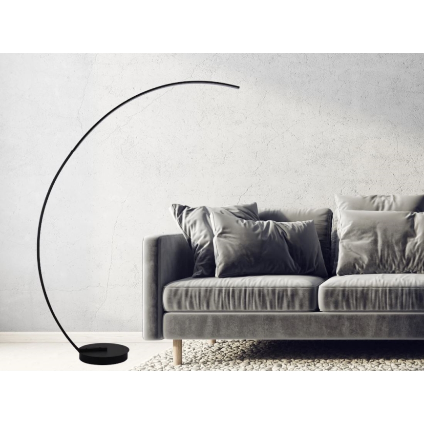 Candeeiro de pé LED dimerizável LED/28W/230V 3000-6500K + controlo remoto