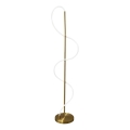 Candeeiro de pé LED EMMA LED/24W/230V dourado