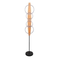 Candeeiro de pé LED MELISA LED/25W/230V pinho