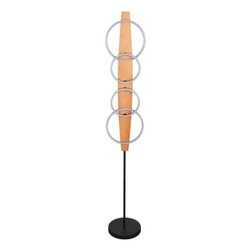 Candeeiro de pé LED MELISA LED/25W/230V pinho