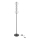 Candeeiro de pé LED PLAYA LED/15W/230V preto