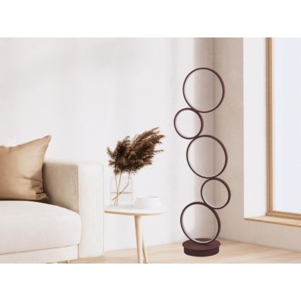 Candeeiro de pé LED regulável LED/85W/230V 3000-6500K + controlo remoto