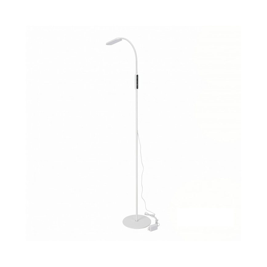 Candeeiro de pé LED dimerizável TEILO LED/10W/230V 3000/4000/6500K branco + controlo remoto