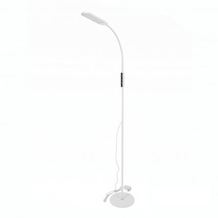 Candeeiro de pé LED dimerizável TEILO LED/10W/230V 3000/4000/6500K branco + controlo remoto