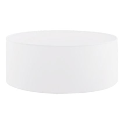 Candeeiro de pé LED TUNJA 1xE27/20W/230V Ø 30 cm cromo mate/branco