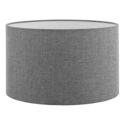 Candeeiro de pé LED TUNJA 1xE27/20W/230V Ø 38 cm preto/cinza